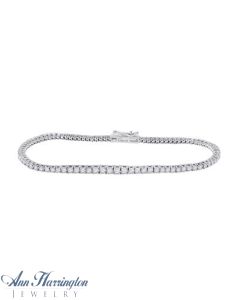 10k White or Yellow Gold 1 ct tw Diamond Tennis Bracelet