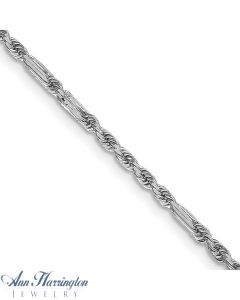 14k Yellow Gold 1.8 mm Milano Rope Chain