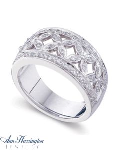 14k White Gold 1/3 ct tw Diamond Fashion Ring