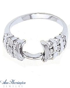 14k White or Yellow Gold 1/2 ct tw Diamond Ring Wrap, 824611