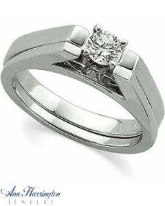 Platinum Cathedral Solitaire Engagement Ring Mounting, A0863P