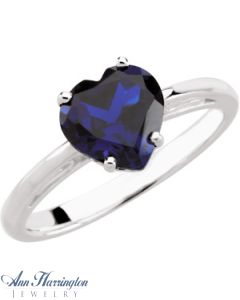 Sterling Silver 8x8 and 10x10 mm Heart Antique Style Ring Setting