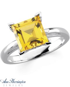 Sterling Silver 5x5, 6x6, 8x8, and 10x10 mm Princess Cut Antique Style Ring Setting