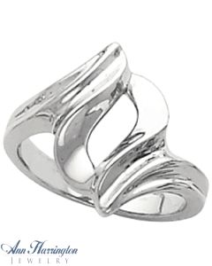 14k White or Yellow Gold Ring Mounting