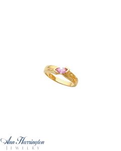 14k Yellow or White Gold 5x3, 6x3 and 7x3.5 mm Marquise Ring Setting