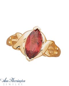 14k Yellow or White Gold 12x6 mm Marquise Ring Setting