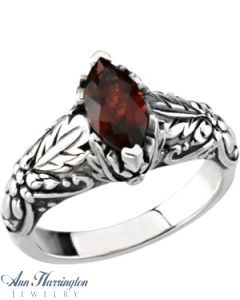 Sterling Silver 10x5 mm Marquise Vintage Syle Ring Setting