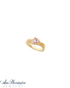 14k Yellow or White Gold 6x3, 8x4, 9x4.5 and 12x6 mm Marquise Ring Setting