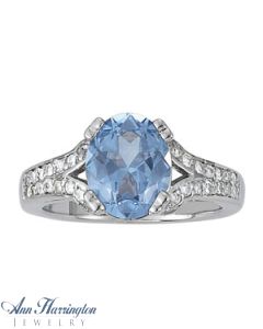 14k White or Yellow Gold 1/3-3/8 ct tw Diamond Pave Antique Style Engagement Ring, 9x7, 10x8 & 12x10 mm Oval Semi Setting, H3533