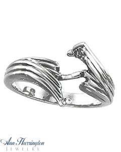 14k White or Yellow Gold Ring Mounting