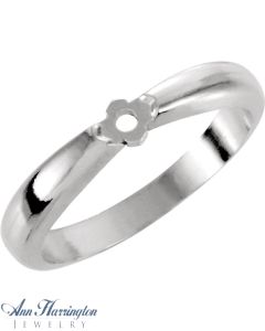 14k White, Yellow, Rose Gold or Platinum Shank