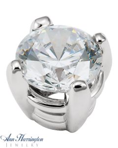 14k White or Yellow Gold 3 to 10 mm Round 4 Prong Basket Head, B0574