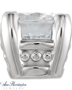 14k Yellow or White Gold Round Head