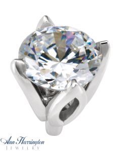 Platinum Round Tulipset Peg Head, B312P