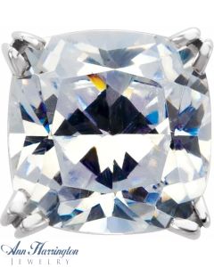 14k White, Yellow or Rose Gold Cushion 4 Split Prong Peg Head