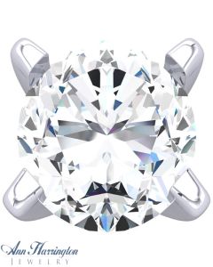 Platinum 17x15 mm Oval Peg Head