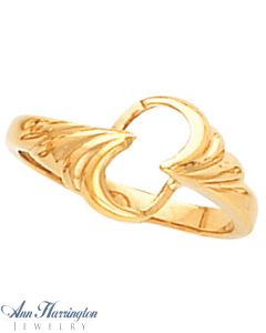 14k Yellow or White Gold Ring Mounting