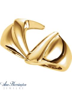 14k Yellow or White Gold Ring Mounting, E902