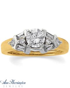 14k 2-Tone 1/4 ct tw Diamond Ring Enhancer, F2335