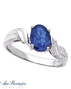 14k White or Yellow Gold 8x6 mm Oval Ring Setting