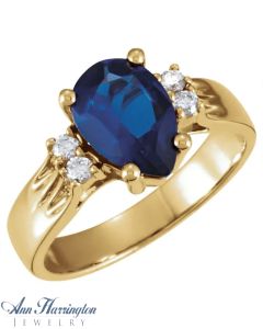14k Yellow or White Gold Pear Shape Ring Setting
