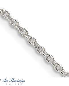 Sterling Silver 1.95 mm Cable Chain
