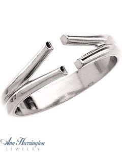 14k Yellow or White Gold Ring Mounting