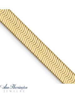 14k Yellow Gold 4 mm Silky Herringbone Chain